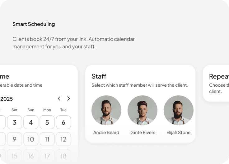 Smart scheduling